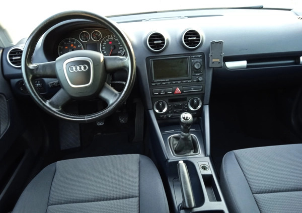 Audi A3 cena 19800 przebieg: 205000, rok produkcji 2005 z Stopnica małe 436